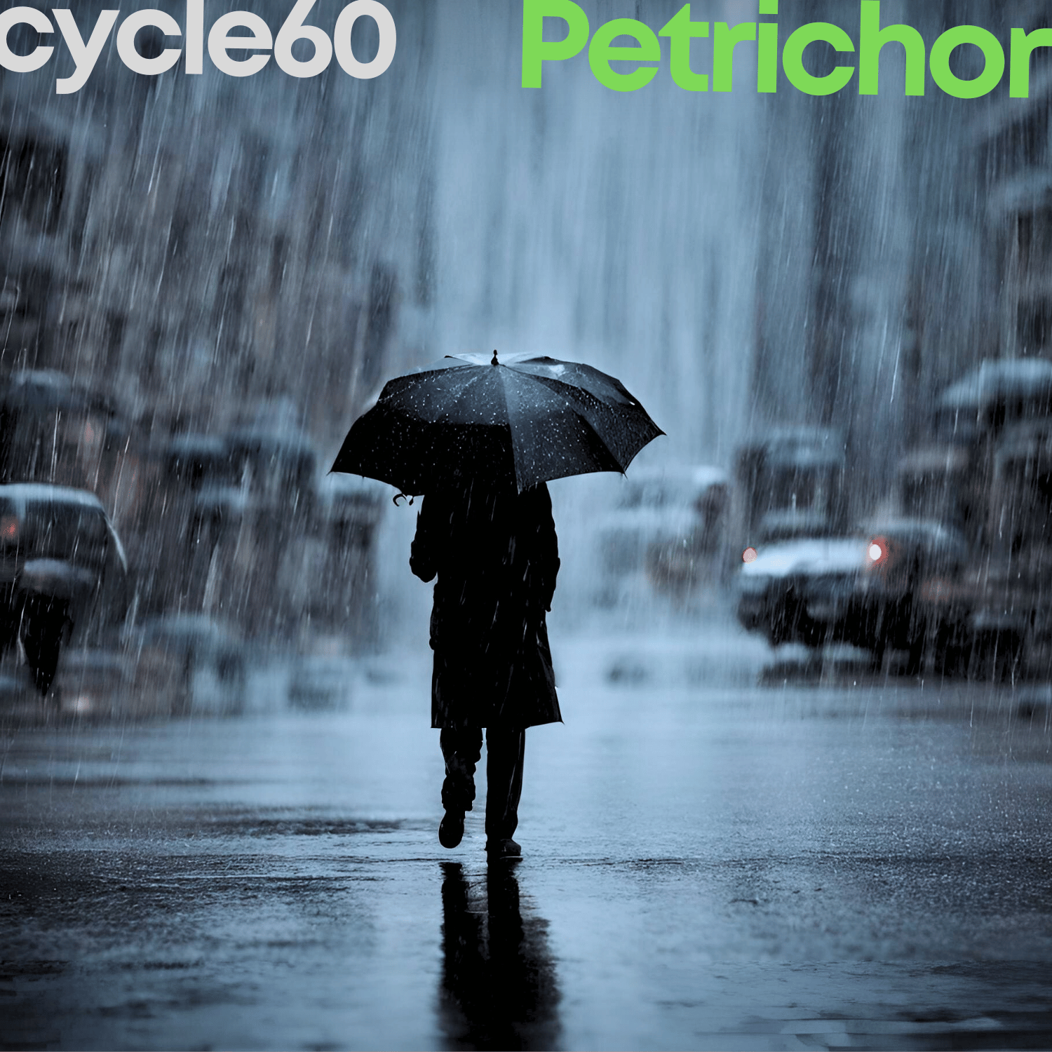 Cover tile for cycle60's release, Petrichor.
